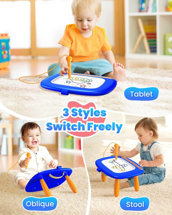 Magnetic Drawing Board(Dark Blue)